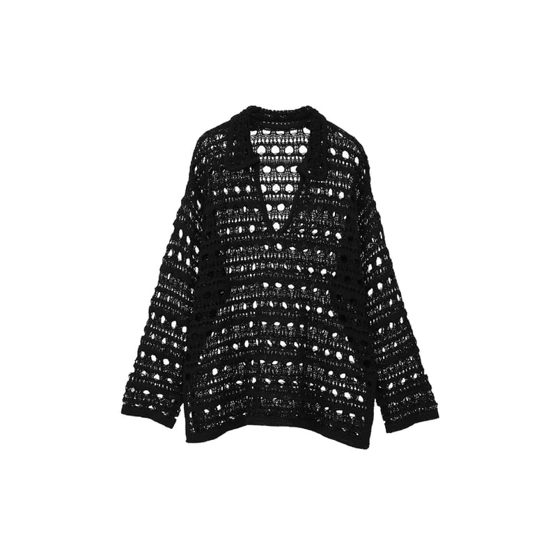 MANOF マノフ “CROCHET KNIT TOPS” クロシェニットトップス | t / wo MANOF マノフ “CROCHET KNIT TOPS” クロシェニットトップス | t / wo