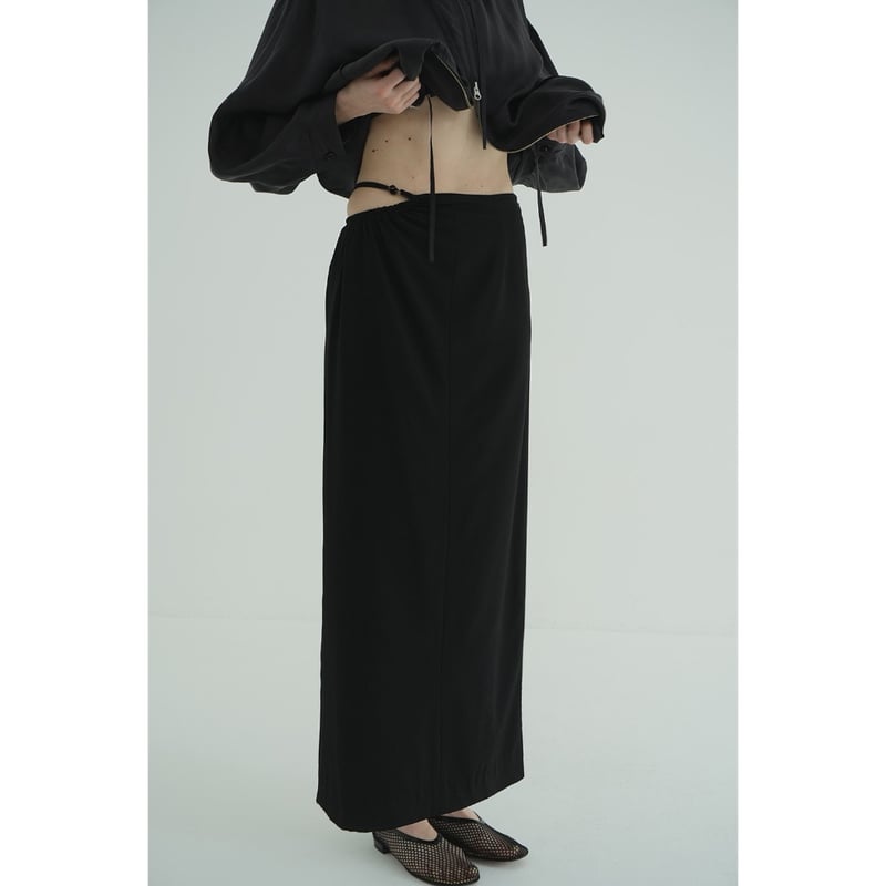 正規品　CLANE WAIST GATHER HOLE SKIRT CLANE クラネ “WAIST GATHER HOLE SKIRT” ウエストギャザーホール