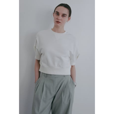 MANOF マノフ “PUFF SLEEVE SWEAT TOPS” パフスリーブスウェットトップス