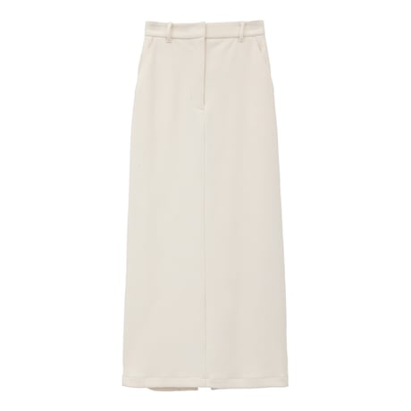 CLANE クラネ “RIB STRIPE STRAIGHT SKIRT” リブストライプストレートスカート