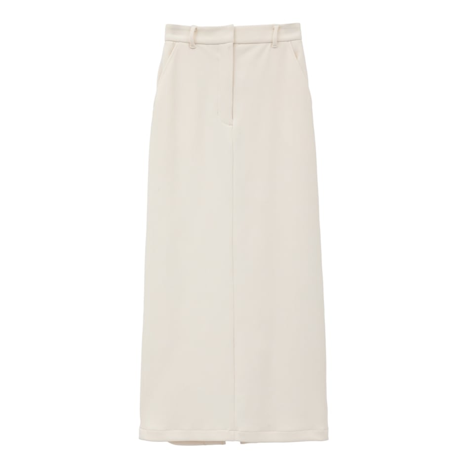 【24SS新品】CLANE RIB STRIPE STRAIGHT SKIRT CLANE クラネ “RIB STRIPE STRAIGHT SKIRT” リブストライプスト