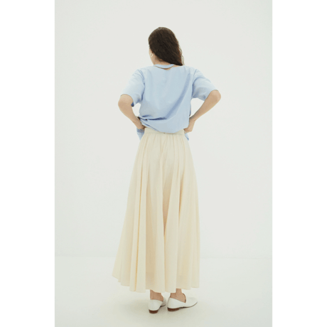 CLANE クラネ “VOLUME FLARE AIRY SKIRT” ボリュームフレアエアリースカート
