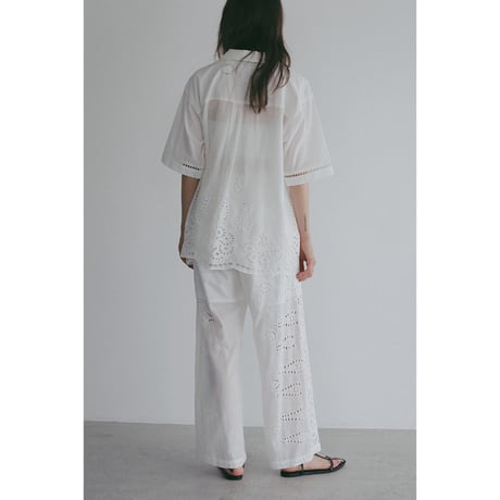 MANOF マノフ “CUT WORK LACE PANTS” カートワークレースパンツ