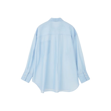 MANOF マノフ “SHEER 2WAY OVER SHIRT” シアーツーウェイオーバーシャツ
