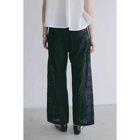 MANOF マノフ “CUT WORK LACE PANTS” カートワークレースパンツ