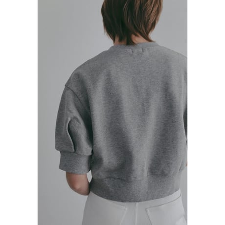 MANOF マノフ “PUFF SLEEVE SWEAT TOPS” パフスリーブスウェットトップス