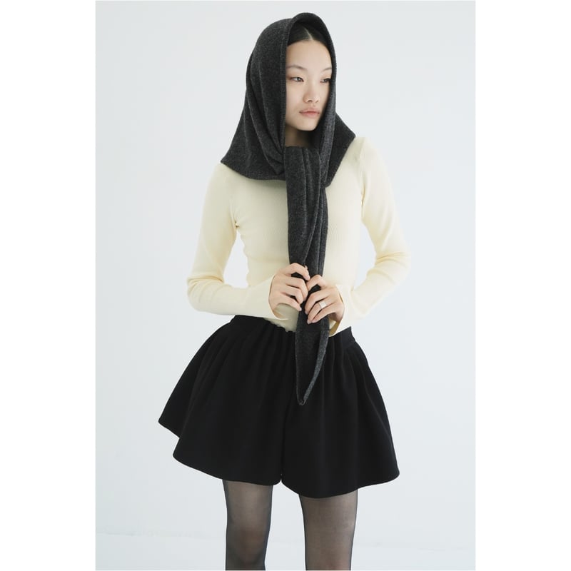 CLANE クラネ “SHOULDER PADS KNIT TOPS” ショルダーパッドニット