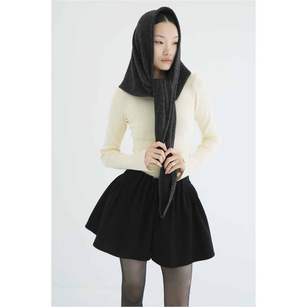 CLANE クラネ “SHOULDER PADS KNIT TOPS” ショルダーパッドニット