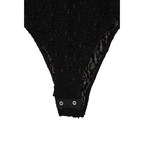 CLANE クラネ “BACK OPEN LACE BODYSUIT” バックオープンレースボディスーツ