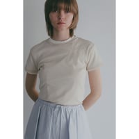 MANOF マノフ “BASIC TULLE T-SHIRT” ベーシックチュールTシャツ