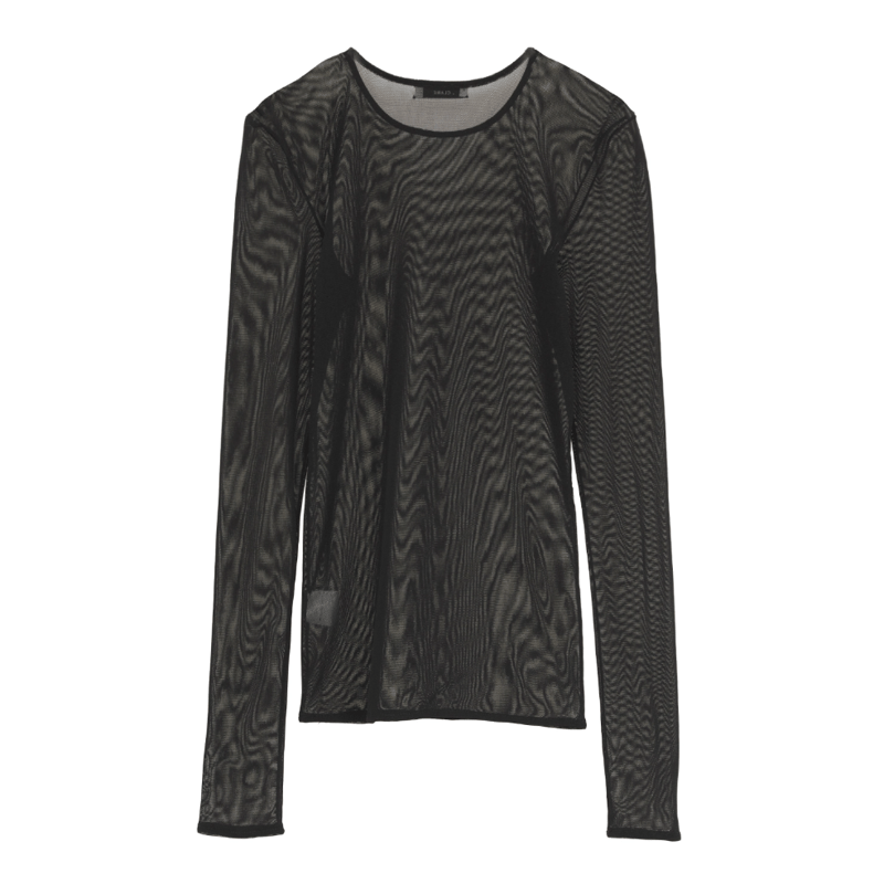 CLANE クラネ “SHEER TULLE TOPS” シアーチュールトップス | t / wo