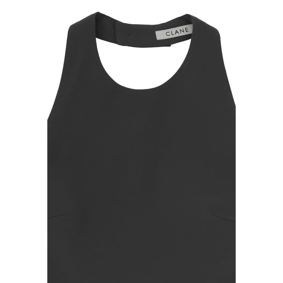 CLANE クラネ “ BACK RIBBON HALTER BUSTIER” バックリボンホ