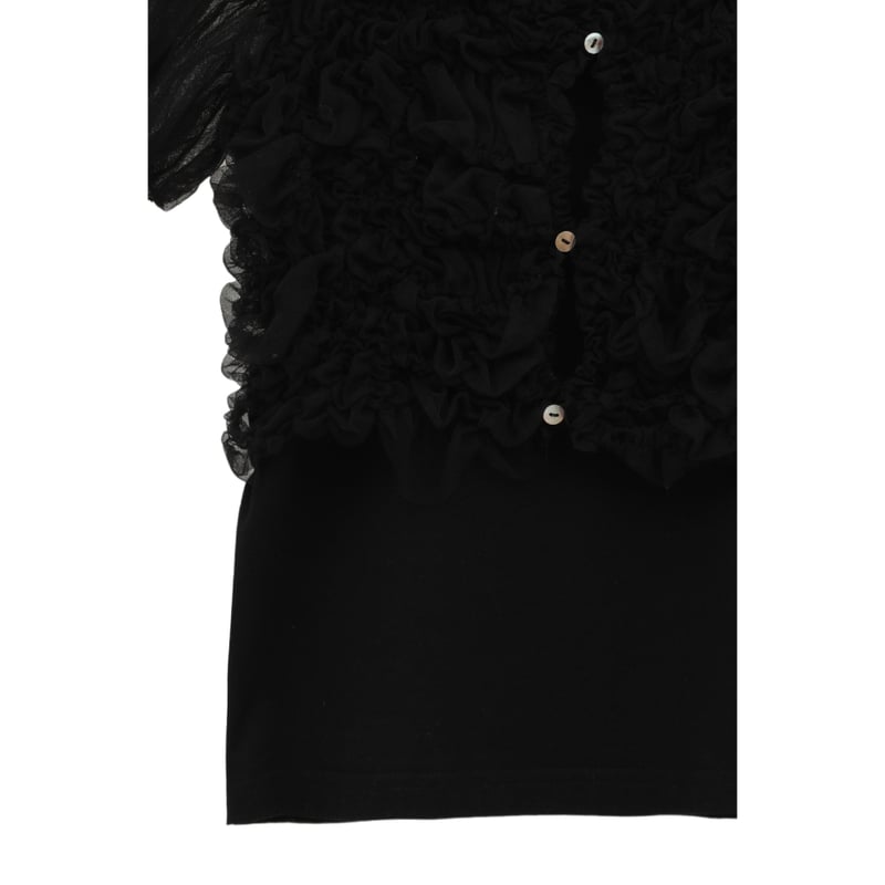 CLANE クラネ “TULLE VEST LAYERED TOPS” チュールベストレイヤー CLANE クラネ “TULLE VEST LAYERED TOPS” チュールベストレイヤー
