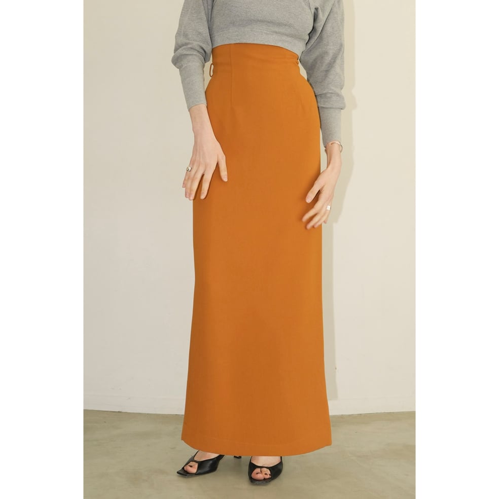 CLANE クラネ “HIGH WAIST STRAIGHT MAXI SKIRT” ハイウエ 