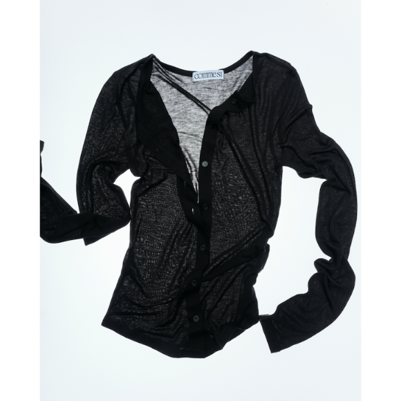 SOMME SI STUDIO コムシストゥディオ “SENSUAL SHEER CARDI(