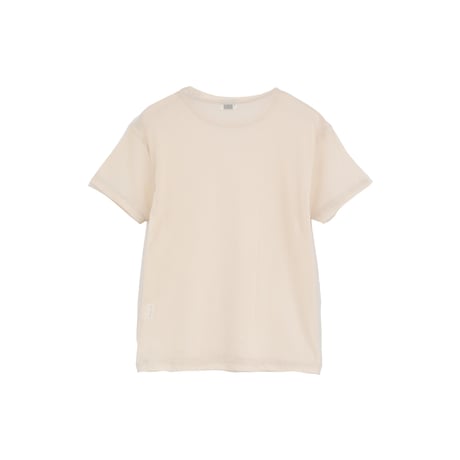 MANOF マノフ “BASIC TULLE T-SHIRT” ベーシックチュールTシャツ