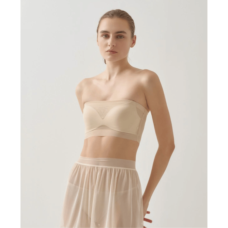 NICENICE MOMENT ナイスナイスモーメント “MESH TUBE TOP” メッシ