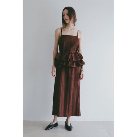 MANOF マノフ “BUSTIER SET CAMI ONE PIECE” ビスチェセットキャミワンピース