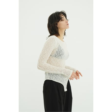 CLANE クラネ “BACK OPEN LACE BODYSUIT” バックオープンレースボディスーツ