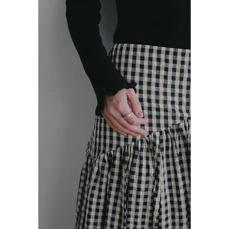 MANOF マノフ “SQUARE RIB KNIT TOPS” スクエアリブニットトップス
