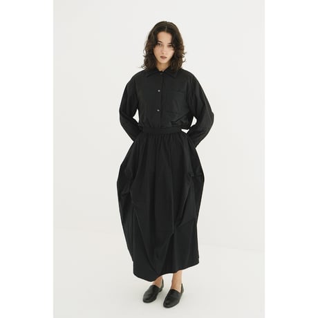 CLANE クラネ “TUCKING VOLUME SKIRT” タッキングボリュームスカート