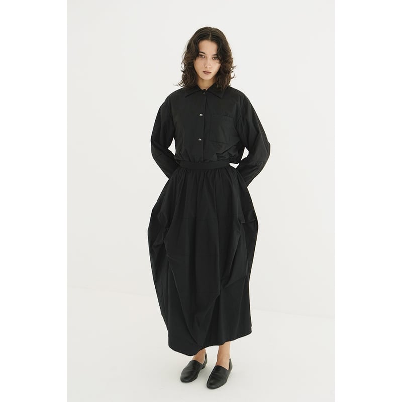 CLANE クラネ “TUCKING VOLUME SKIRT” タッキングボリュームスカート