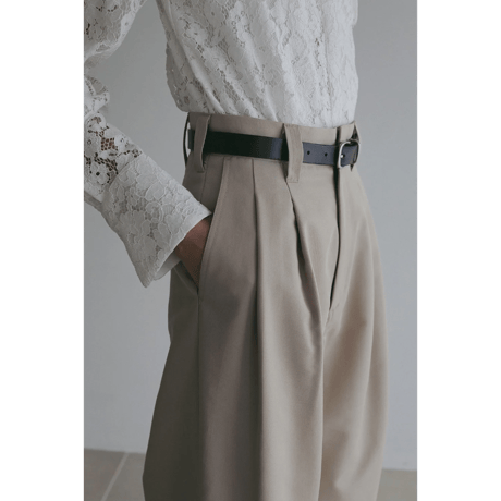 MANOF マノフ “2TUCK CHINO PANTS” ツータックチノパンツ