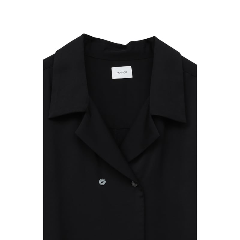 MANOF マノフ “SATIN OVER SHIRT” サテンオーバーシャツ | t / wo