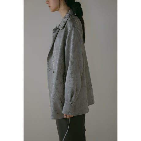 MANOF マノフ “JACQUARD CACHECOEUR SHIRT” ジャガードカシュクールシャツ