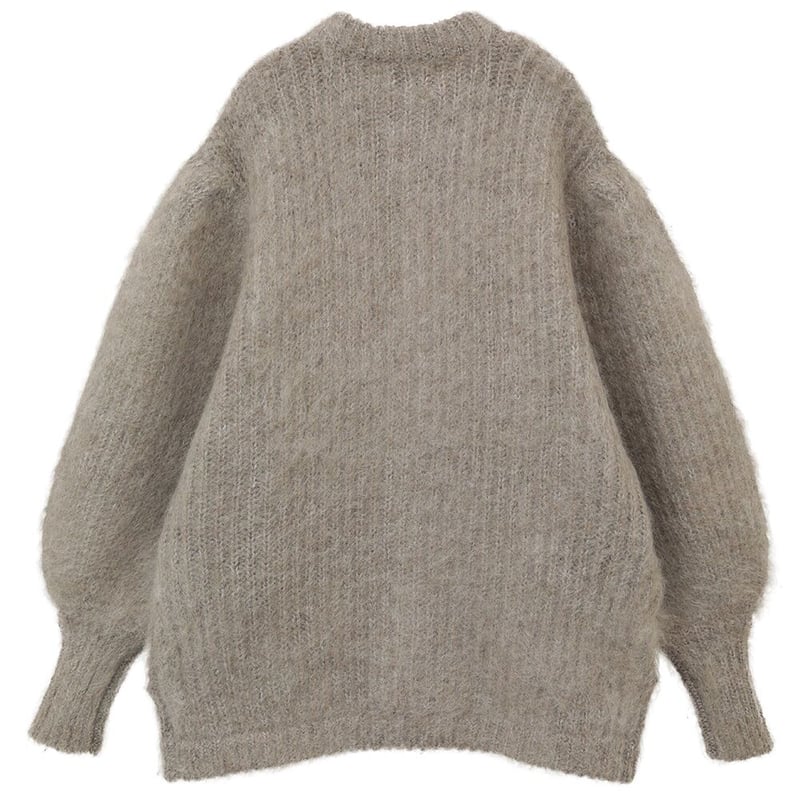 CLANE クラネ “COLOR MOHAIR SHAGGY CARDIGAN” カラーモヘヤ...