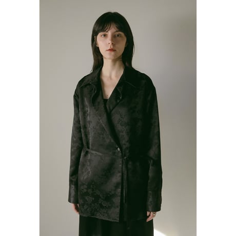MANOF マノフ “JACQUARD CACHECOEUR SHIRT” ジャガードカシュクールシャツ