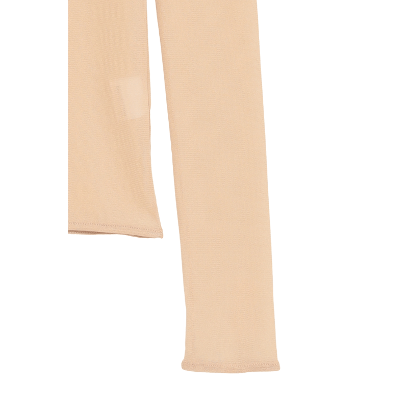 CLANE クラネ “SHEER TULLE TOPS” シアーチュールトップス | t / wo