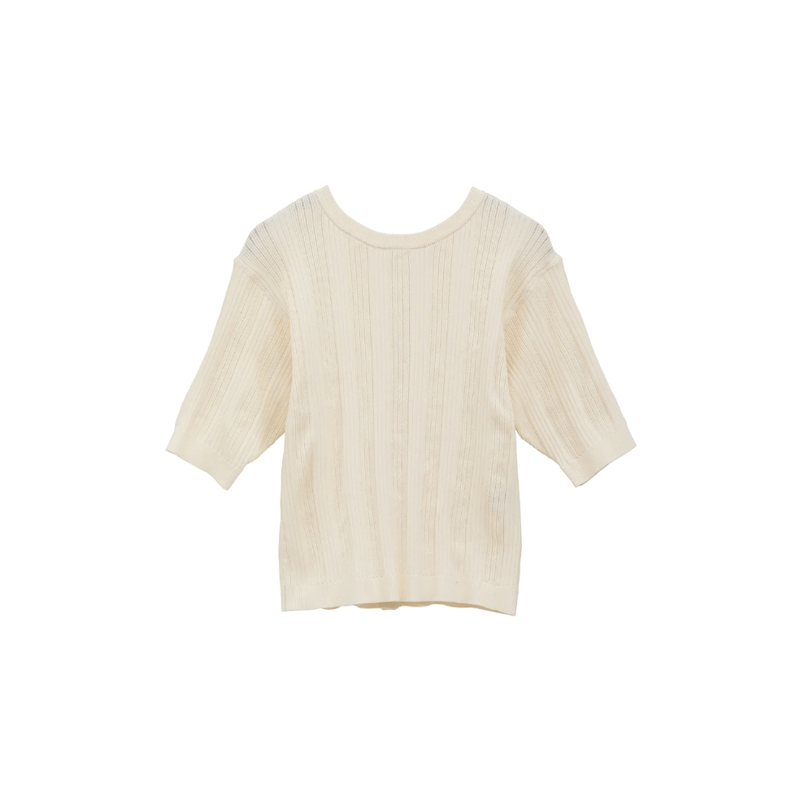 CLANE クラネ “W FACE RIB KNIT CARDIGAN” ダブルフェイスニット