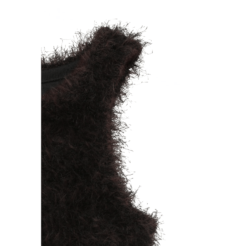 CLANE クラネ “SHAGGY AMERICAN SLEEVE KNIT TOPS” シャ