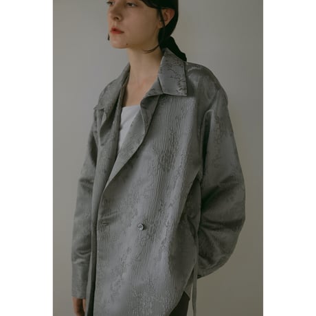 MANOF マノフ “JACQUARD CACHECOEUR SHIRT” ジャガードカシュクールシャツ