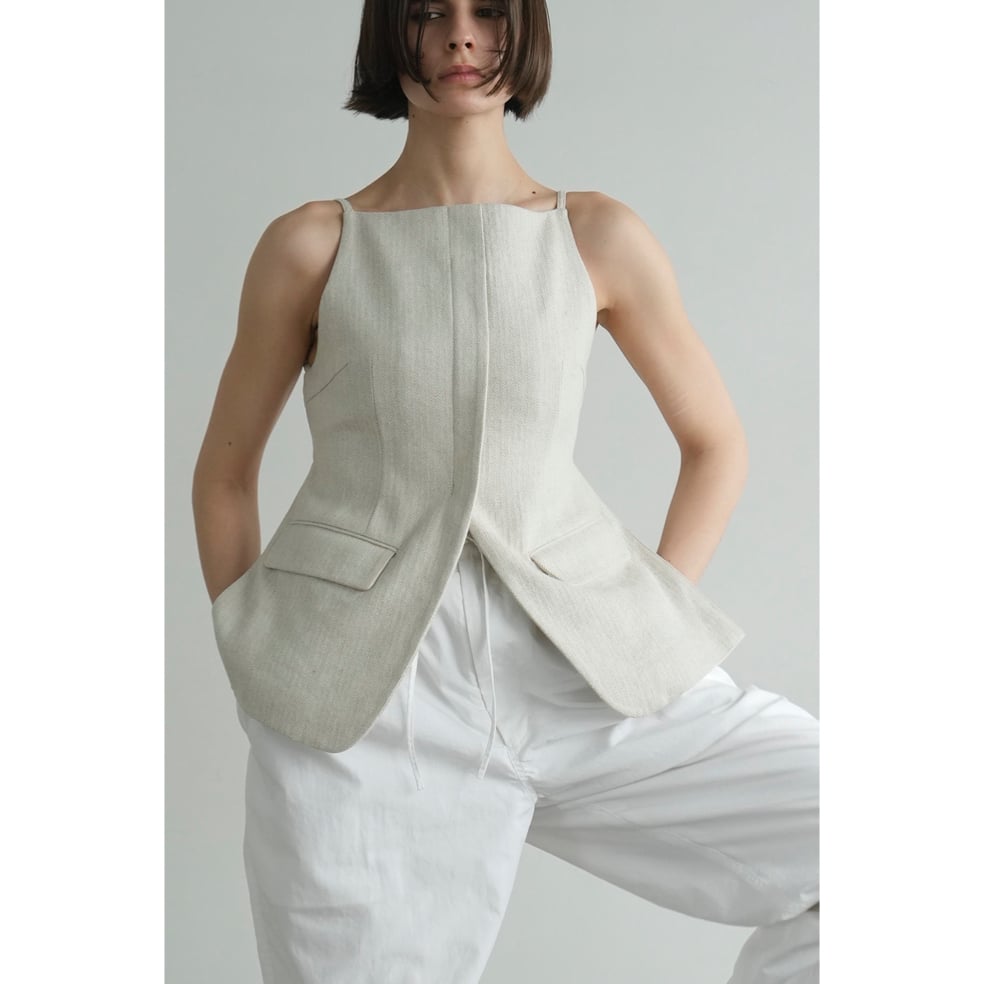 CLANE APRON TOPS クラネ APRON TOPS｜TOPS(トップス)｜CLANE OFFICIAL ONLINE STORE