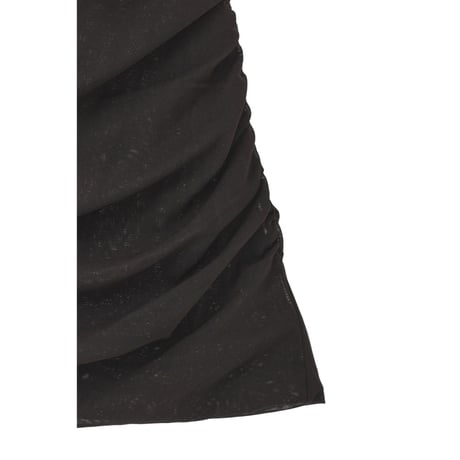 MANOF マノフ “CACHECOEUR TULLE TOPS” カシュクールチュールトップス