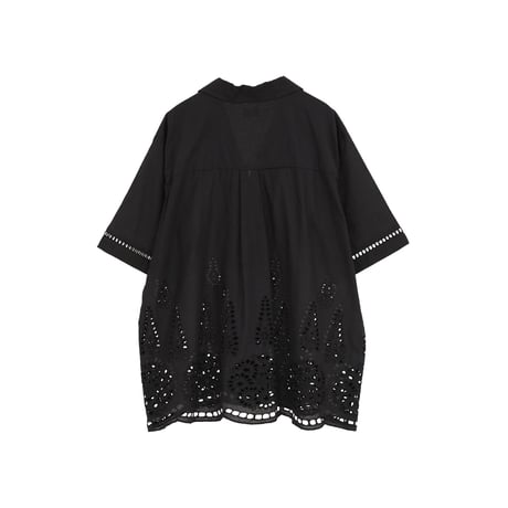MANOF マノフ “CUT WORK LACE SHIRT” カットワークレースシャツ
