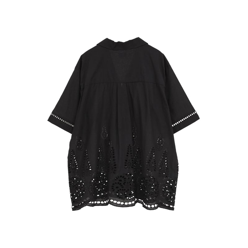 MANOF マノフ “CUT WORK LACE SHIRT” カットワークレースシャツ |