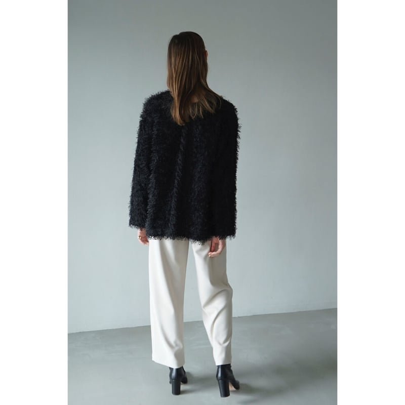 CLANE クラネ “W FACE FRINGE TOPS” ダブルフェイスフリンジトップス