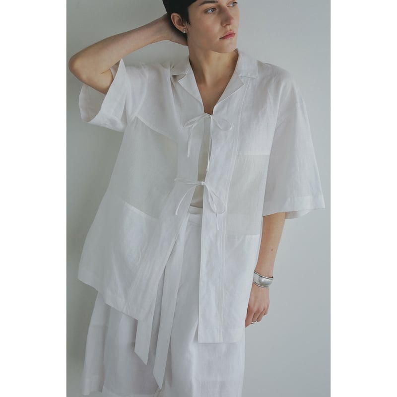 MANOF マノフ “LINEN SHEER DOCKING” リネンシアードッキング | t 