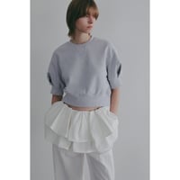 MANOF マノフ “PUFF SLEEVE SWEAT TOPS” パフスリーブスウェットトップス