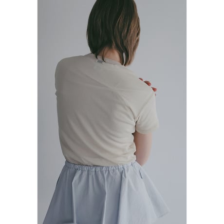 MANOF マノフ “BASIC TULLE T-SHIRT” ベーシックチュールTシャツ