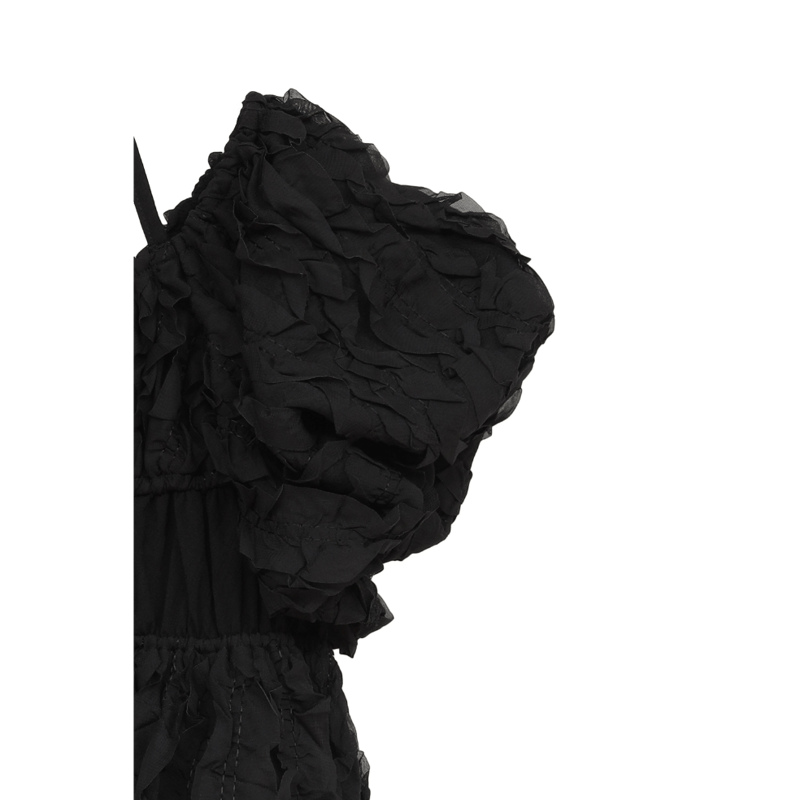 CLANE クラネ “W FACE TOPSTITCHED FRILL TOPS” ダブルフェ