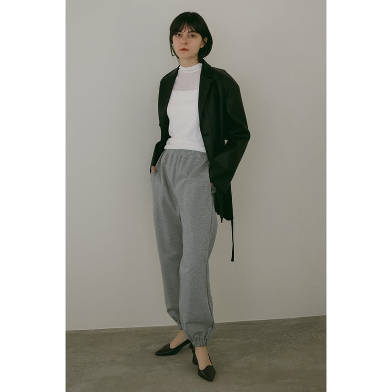 MANOF マノフ “CURVY SWEAT PANTS” カーヴィースウェットパンツ | t