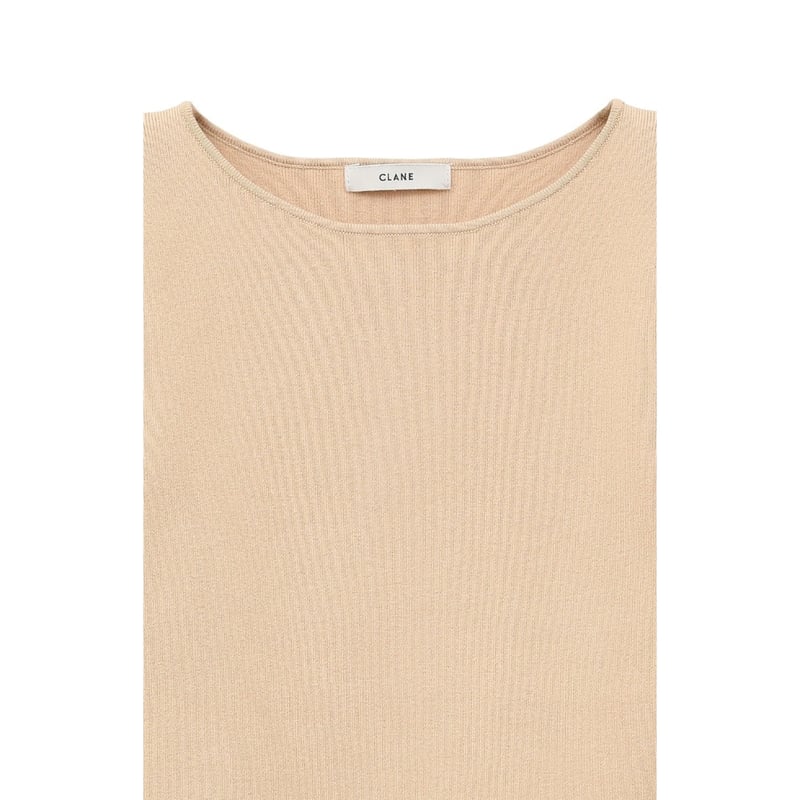 CLANE クラネ “SHOULDER PADS KNIT TOPS” ショルダーパッドニット
