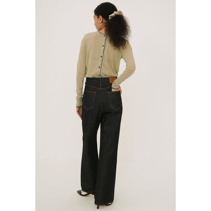 【CLANE】W FACE BICOLOR SHEER CARDIGAN W FACE BICOLOR SHEER CARDIGAN｜TOPS(トップス)｜CLANE