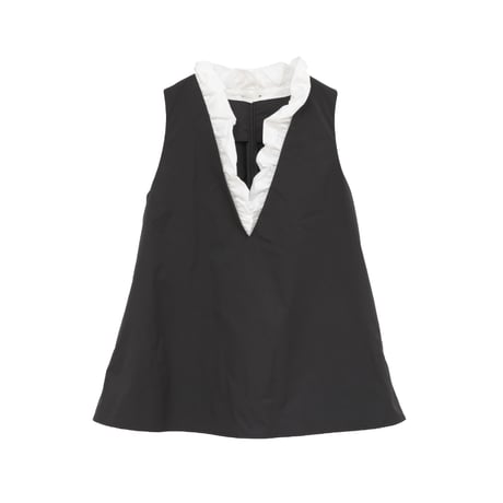MANOF マノフ “FRILL V NECK SET UP” フリルＶネックセットアップ