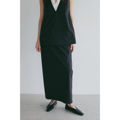 MANOF マノフ “FRILL V NECK SET UP” フリルＶネックセットアップ