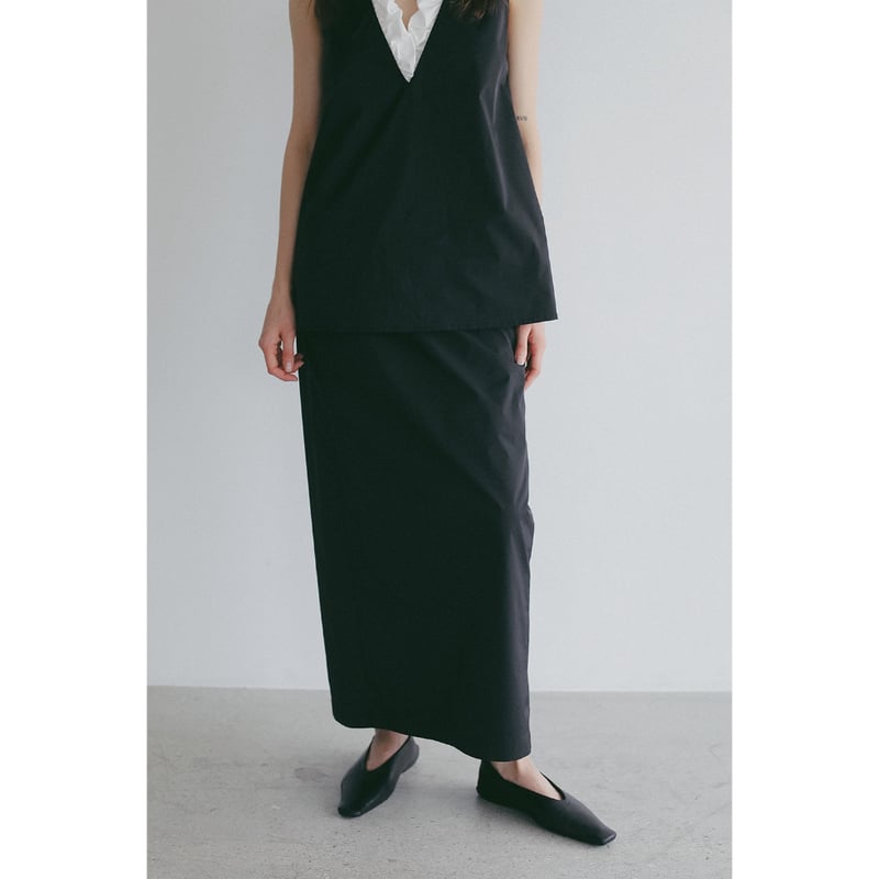 MANOF マノフ “FRILL V NECK SET UP” フリルVネックセットアップ |